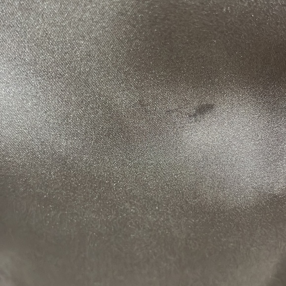 G.I.L.I Victorian Silky Satin Ruffle Button Down Blouse Lace Cuff XS Whimsygoth - Picture 9 of 9